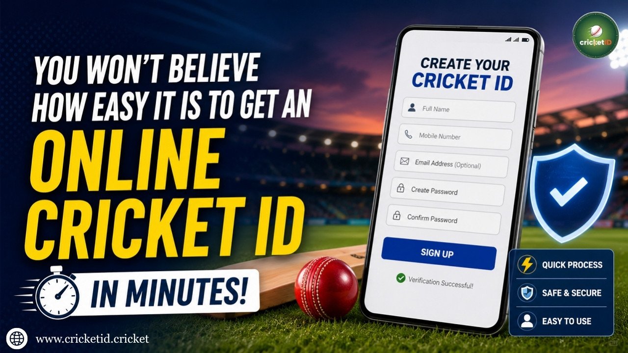 Get an Online Cricket ID in Minutes (You Won't Believe it!)