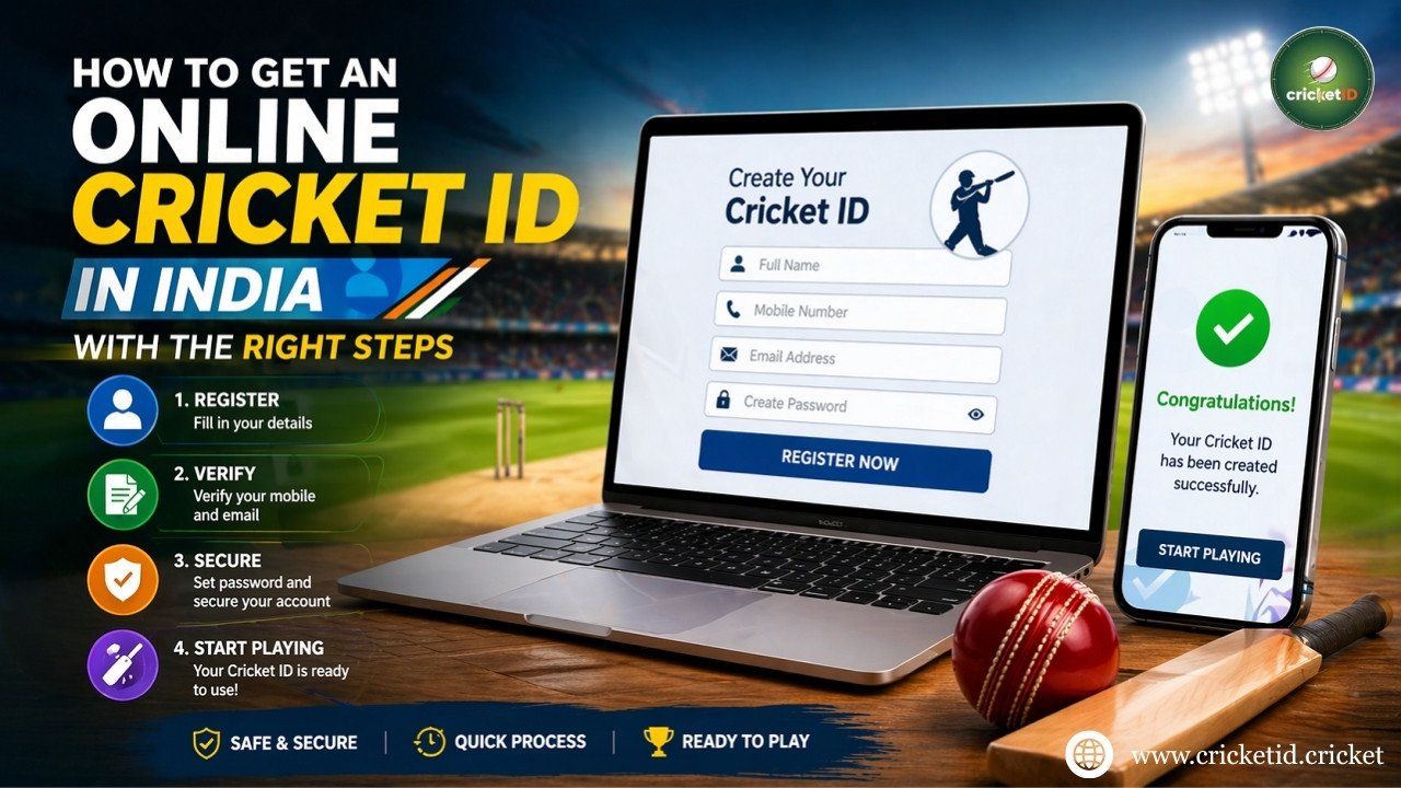How to Get an Online Cricket ID in India with the Right Steps