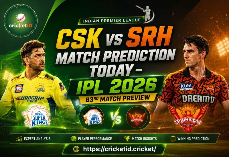 CSK vs SRH Match Prediction Today IPL 2026