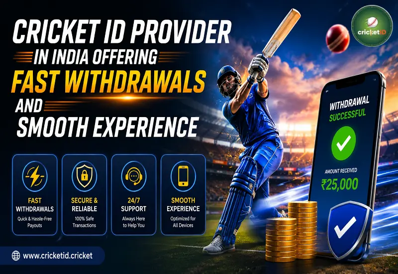 Cricket ID Provider in India: Fast Withdrawals and Smooth Experience