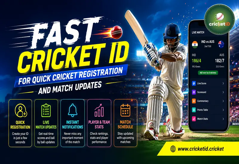 Fast Cricket ID for Quick Cricket Registration and Match Updates
