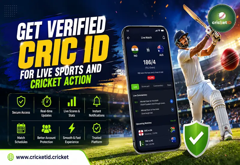 Get Verified Cric ID for Live Sports and Cricket Action
