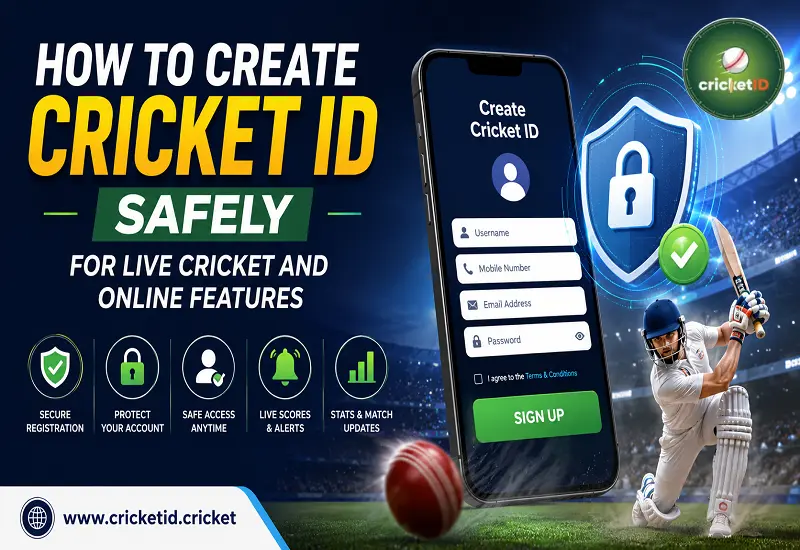 How to Create Cricket ID Safely for Live Cricket and Online Features