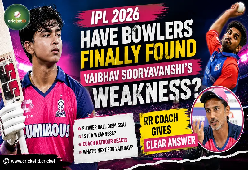 IPL 2026: Have Bowlers Finally Found Vaibhav Sooryavanshi’s Weakness? RR Coach Gives Clear Answer