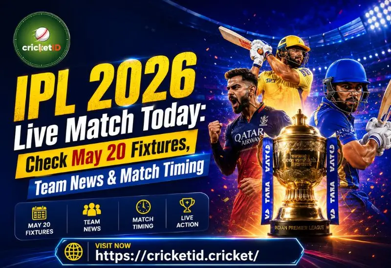 IPL 2026 Live Match Today