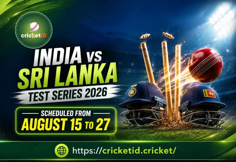 India vs Sri Lanka Test Series 2026