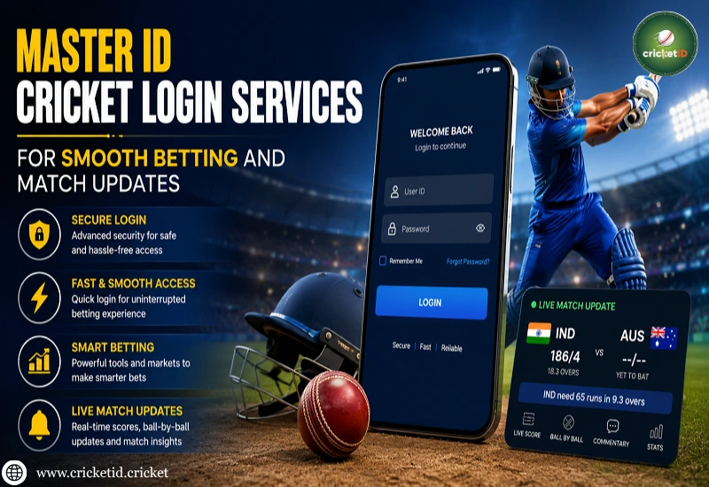 Master ID Cricket Login Services for Smooth Betting and Match Updates