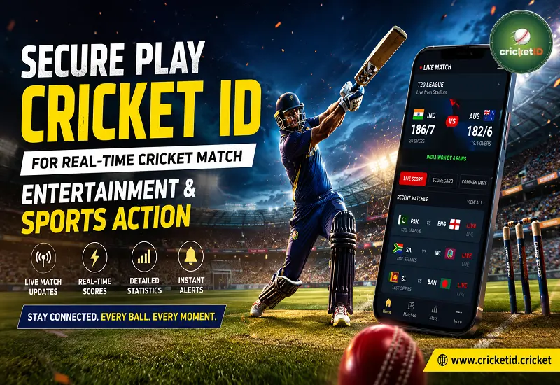 Secure Play Cricket ID for Real-Time Cricket Match Entertainment and Sports Action