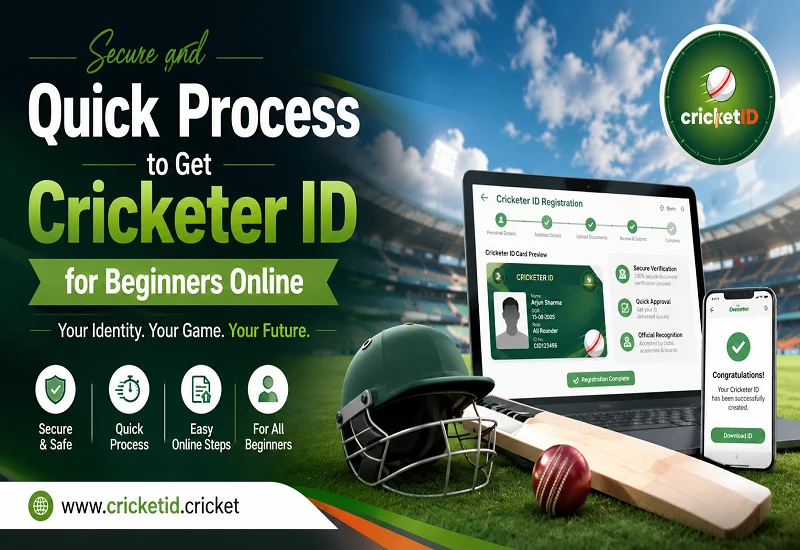Secure and Quick Process to Get Cricketer ID for Beginners Online