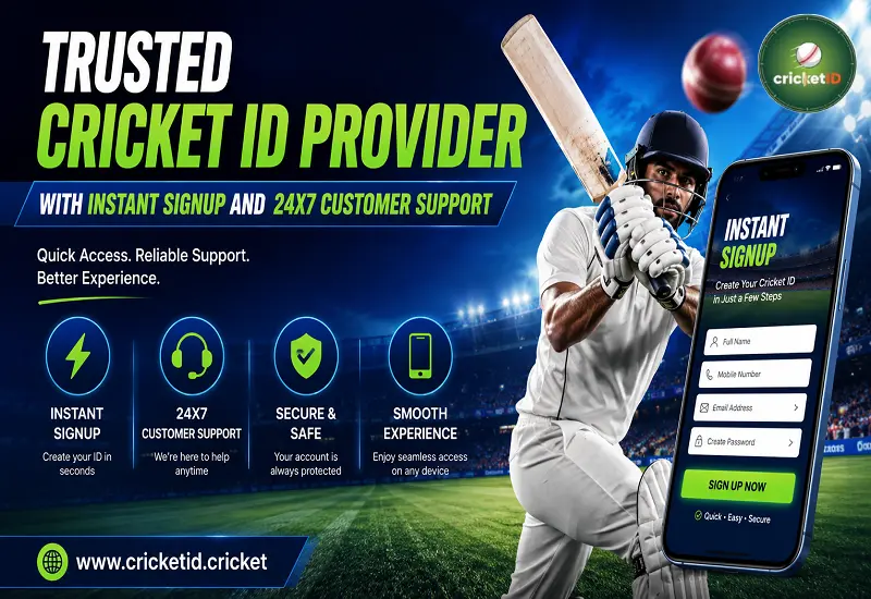 Trusted Cricket ID Provider with Instant Signup and 24x7 Customer Support