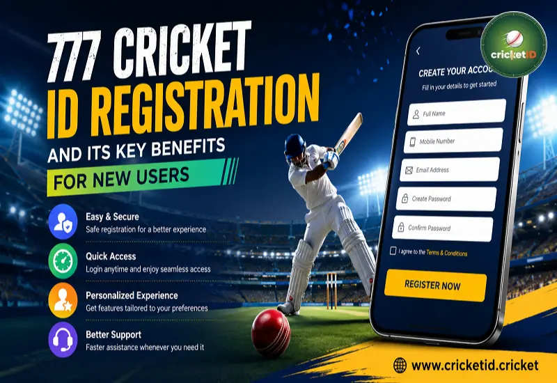 777 Cricket ID Registration and Its Key Benefits for New Users