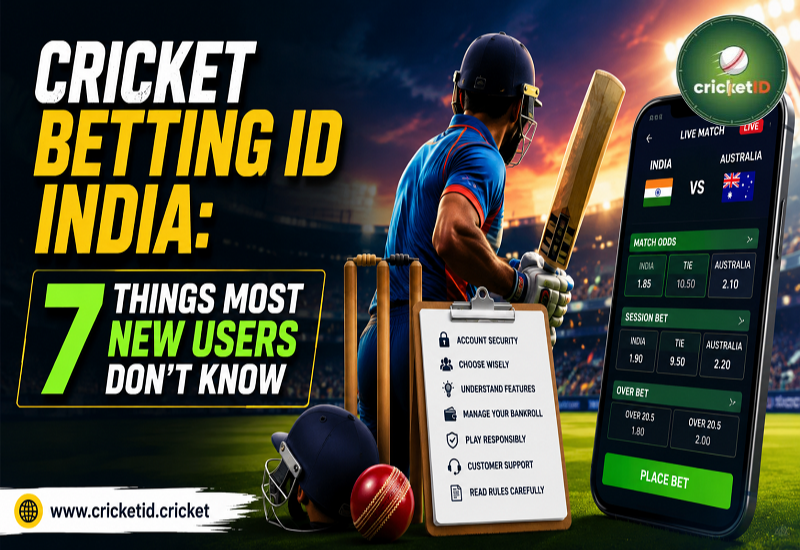Cricket Betting ID India 7 Things Most New Users Don't Know