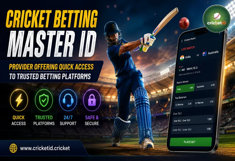 Cricket Betting Master ID Provider Offering Quick Access to Trusted Betting Platforms