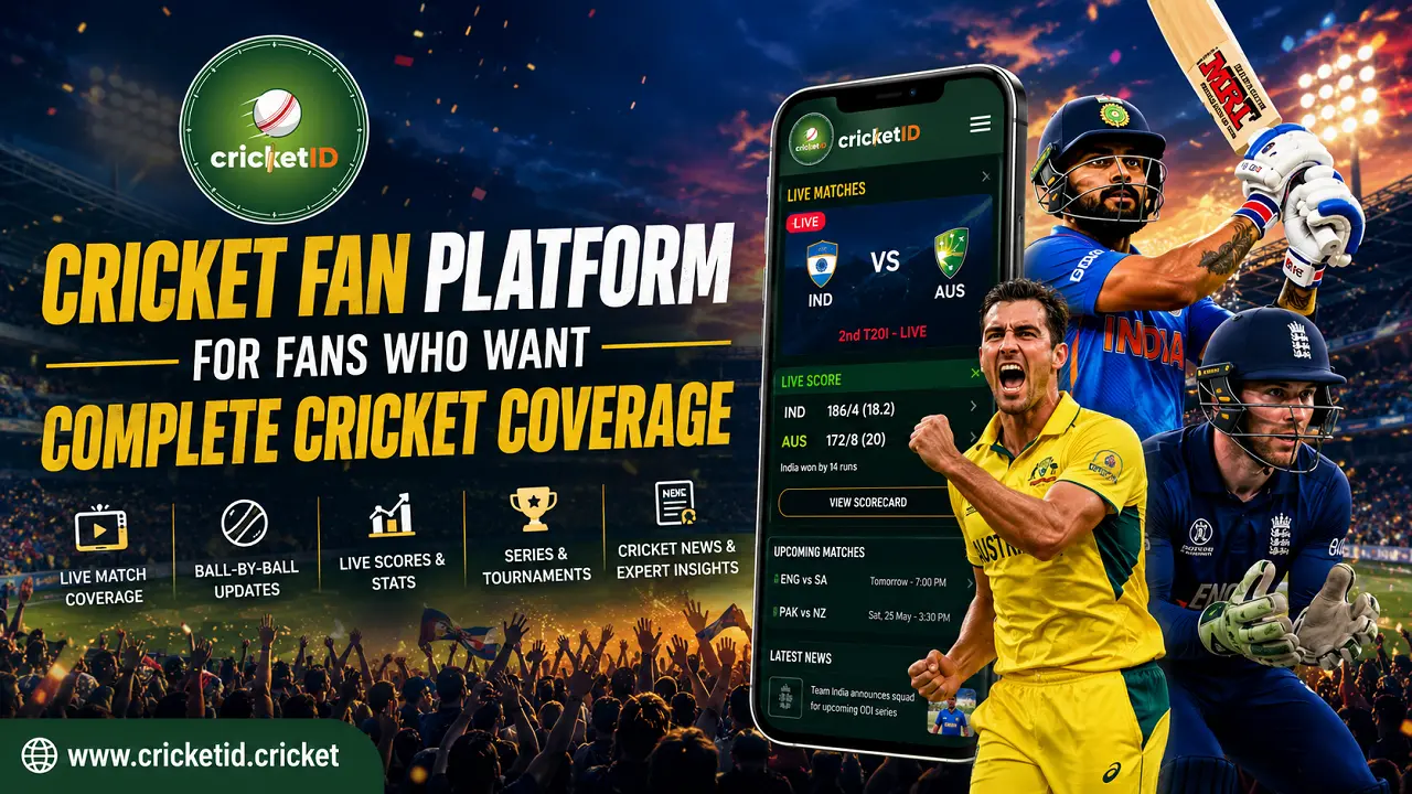 Cricket Fan Platform for Fans Who Want Complete Cricket Coverage