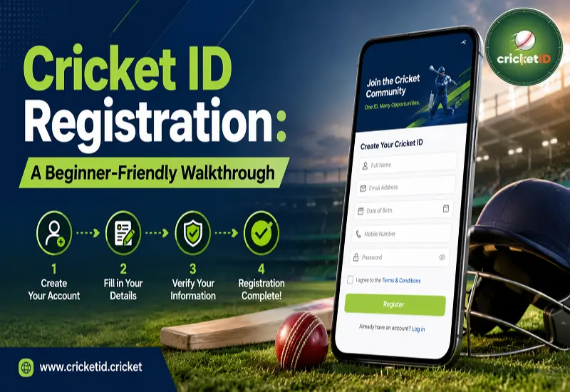 Cricket ID Registration: A Beginner-Friendly Walkthrough