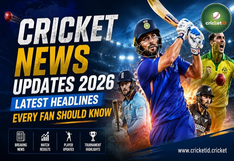 Cricket News Updates 2026: Latest Headlines Every Fan Should Know