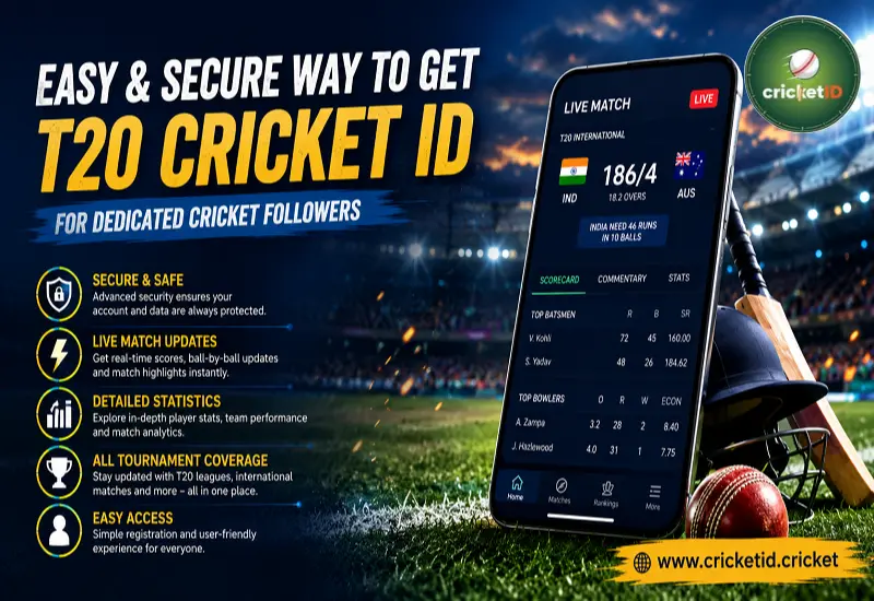 Easy and Secure Way to Get T20 Cricket ID for Dedicated Cricket Followers