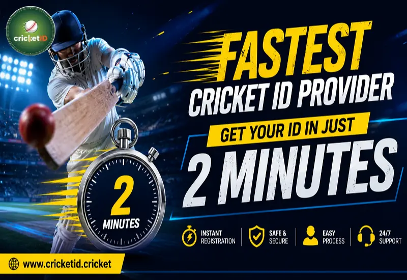 Fastest Cricket ID Provider: Get Your ID in Just 2 Minutes