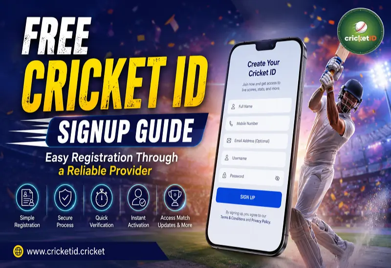 Free Cricket ID Signup Guide – Easy Registration Through a Reliable Provider