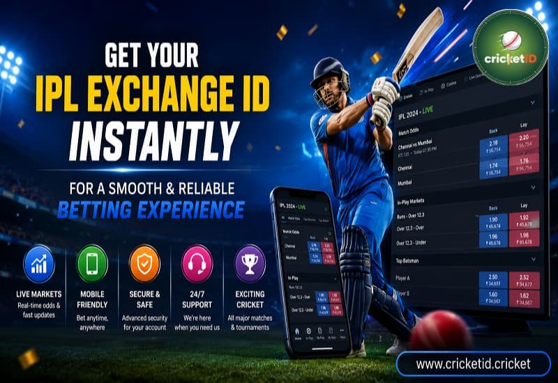 Get Your IPL Exchange ID Instantly for a Smooth and Reliable Betting Experience