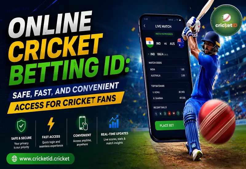 Online Cricket Betting ID: Safe, Fast, and Convenient Access for Cricket Fans