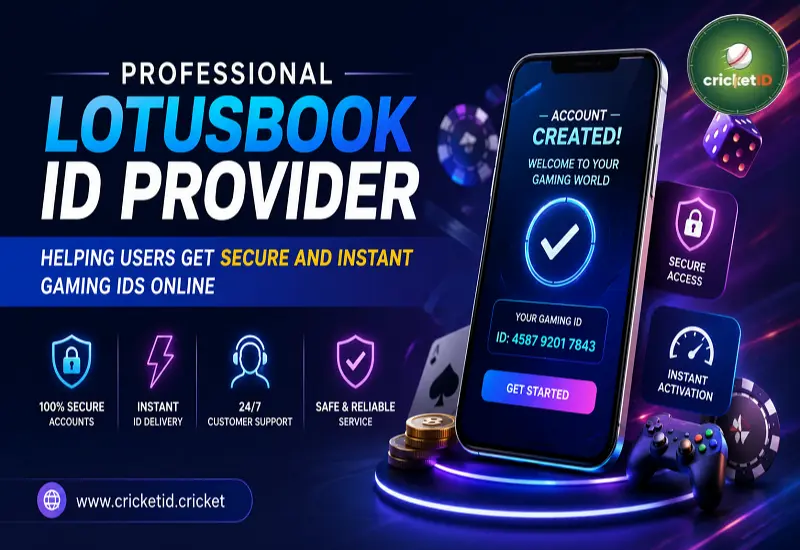 Professional Lotusbook ID Provider Helping Users Get Secure and Instant Gaming IDs Online