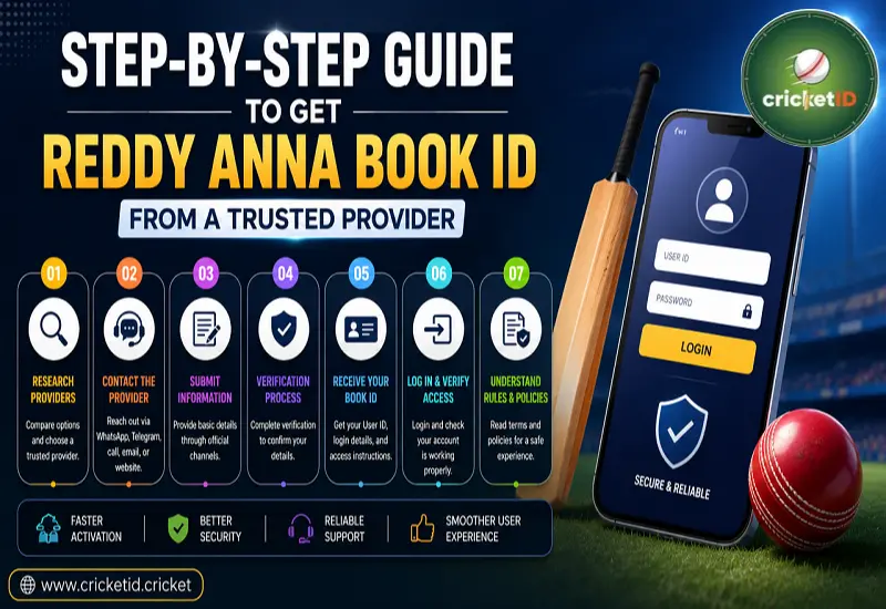 Step-by-Step Guide to Get Reddy Anna Book ID from a Trusted Provider