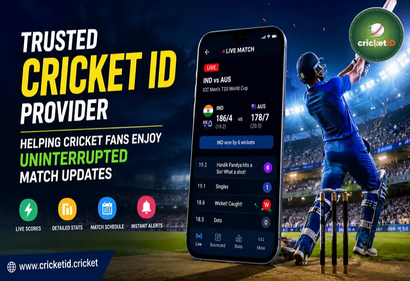 Trusted Cricket ID Provider Helping Cricket Fans Enjoy Uninterrupted Match Updates