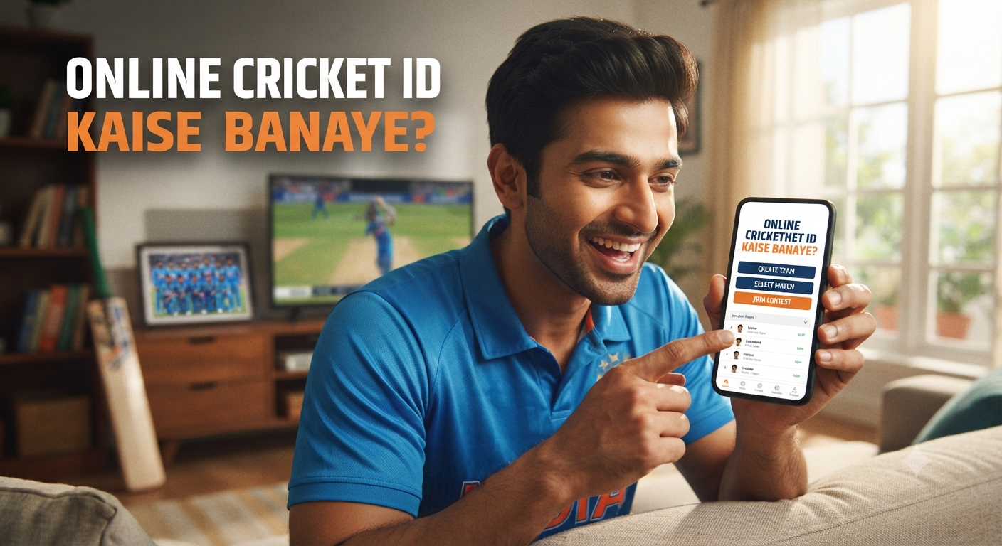 cricket id kaise banaye