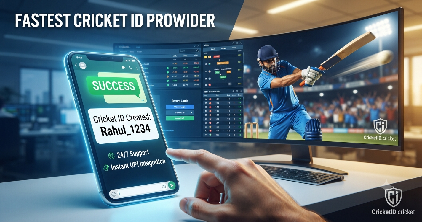 fastest cricket id provider