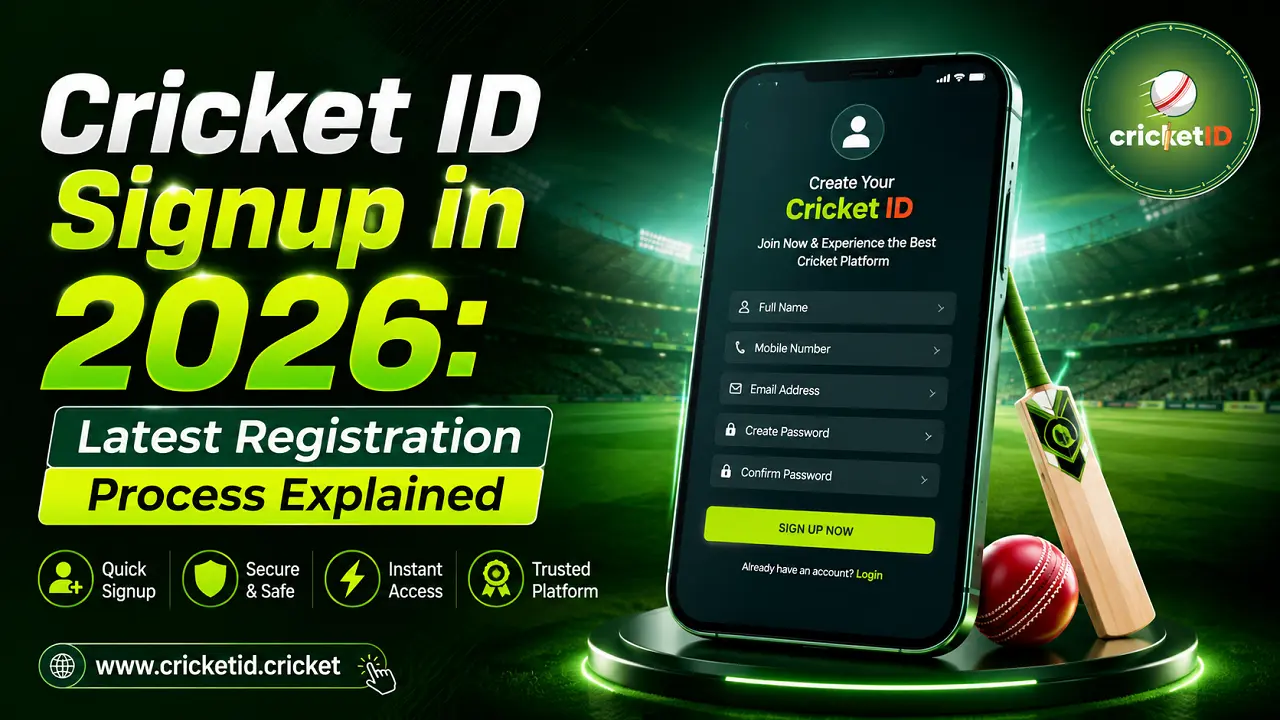 Cricket ID Signup in 2026: Latest Registration Process Explained