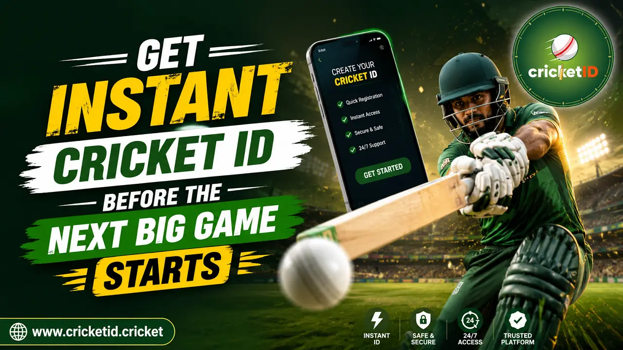 Get Instant Cricket ID Before the Next Big Game Starts