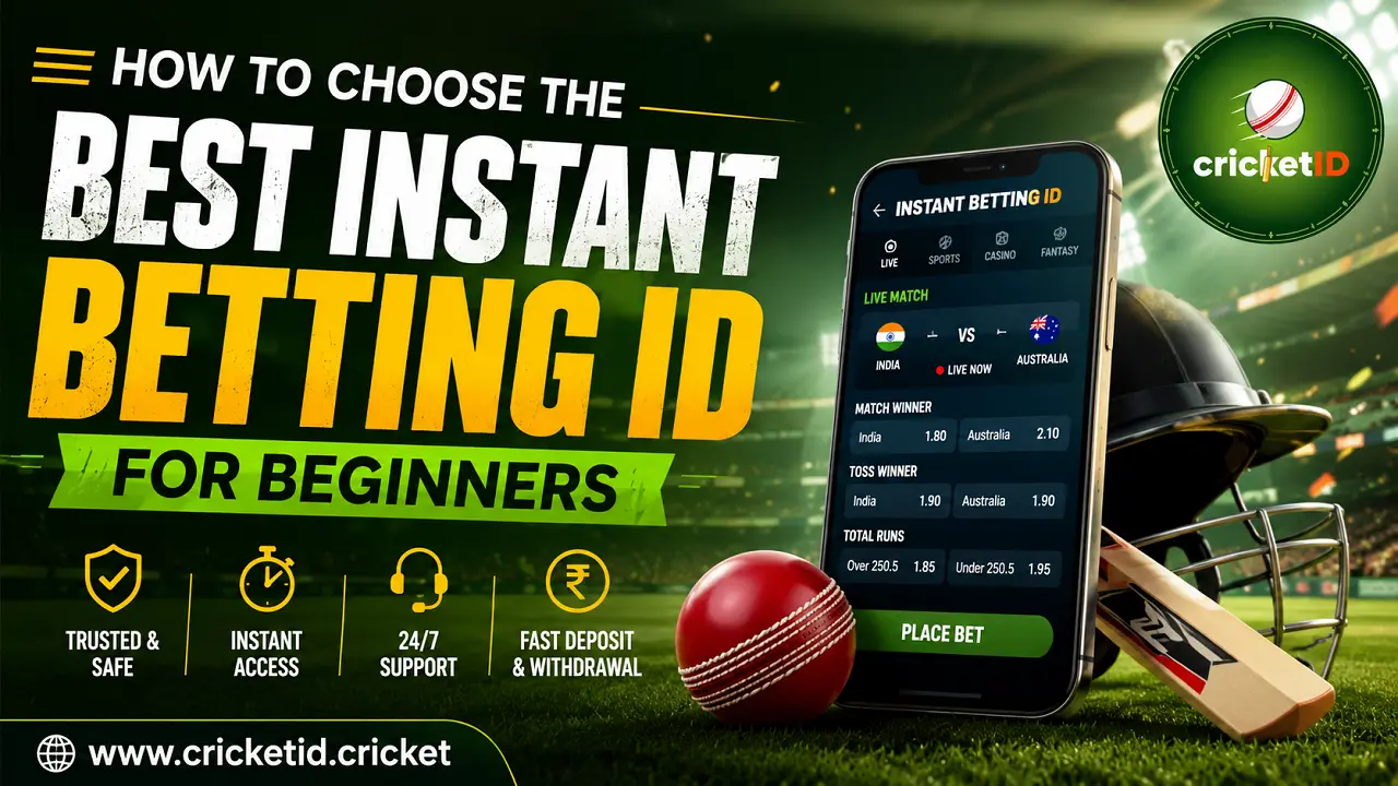 How to Choose the Best Instant Betting ID for Beginners