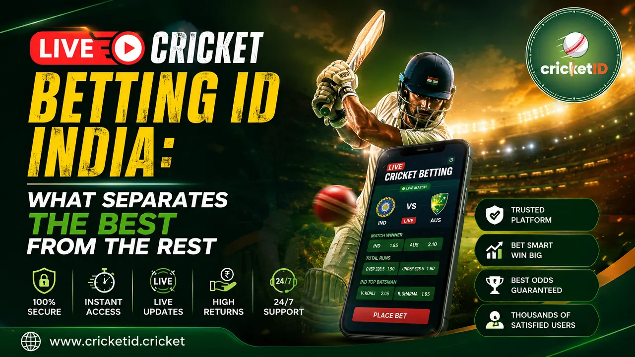 Live Cricket Betting ID India What Separates the Best from the Rest