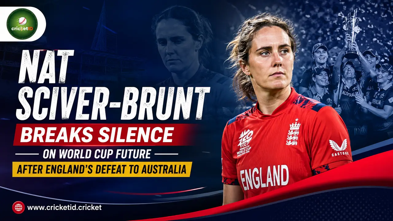 Nat Sciver-Brunt Breaks Silence on World Cup Future After England's Defeat to Australia