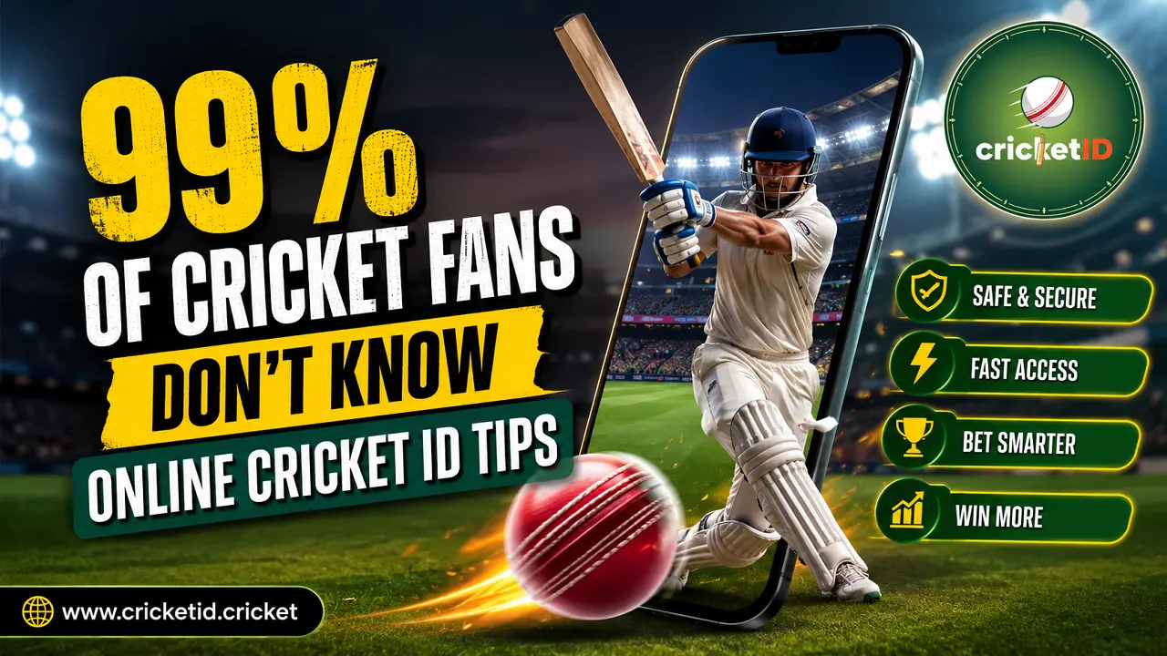 99% of Cricket Fans Don't Know Online Cricket ID Tips