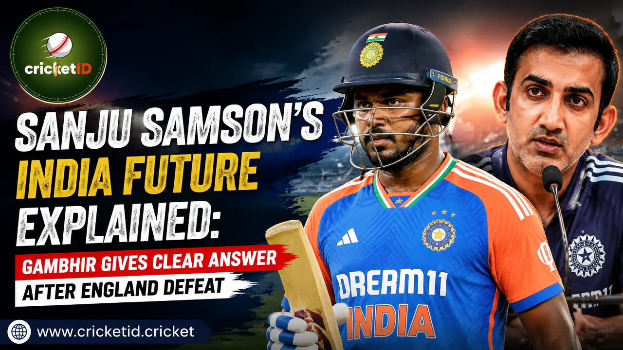 Sanju Samson’s India Future Explained Gambhir Gives Clear Answer After England Defeat