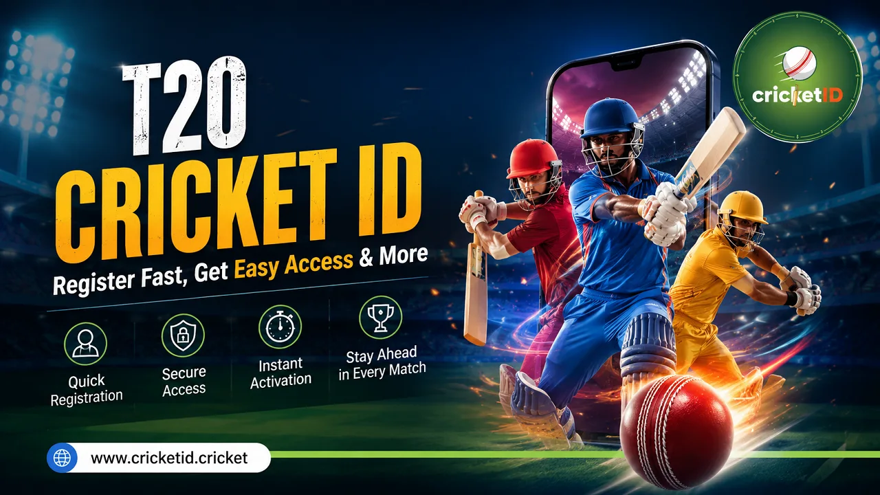 T20 Cricket ID Register Fast, Get Easy Access & More